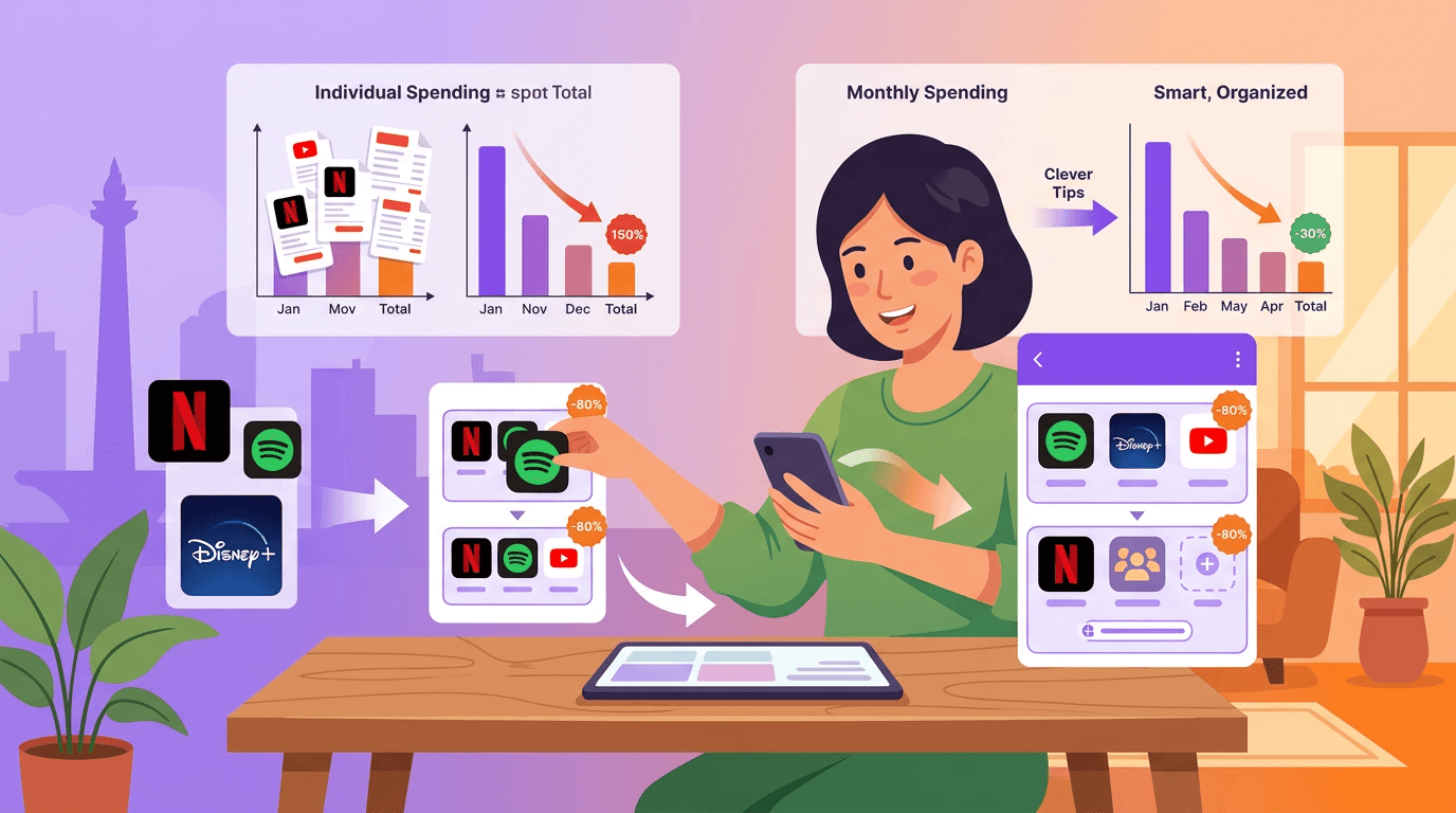Cara Hemat Langganan Digital Sampai 80% di 2026 (Panduan Lengkap)