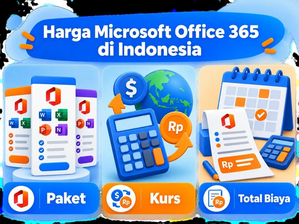 Harga Microsoft Office 365 di Indonesia: Paket dan Total Rupiah