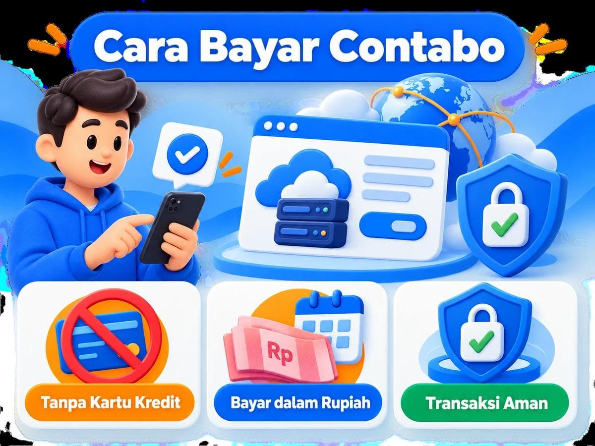 Cara Bayar Contabo dari Indonesia Tanpa Kartu Kredit
