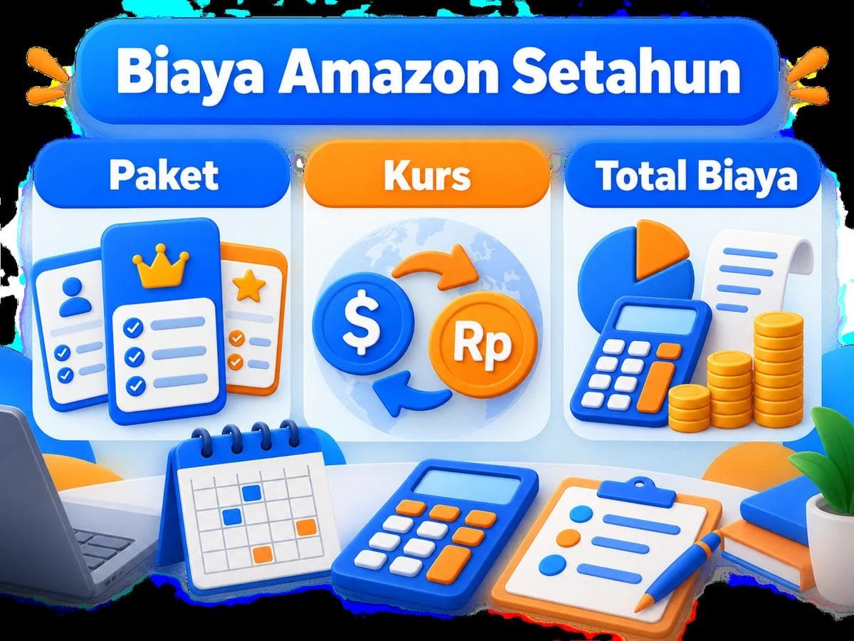 Berapa Total Biaya Langganan Amazon Setahun dari Indonesia?