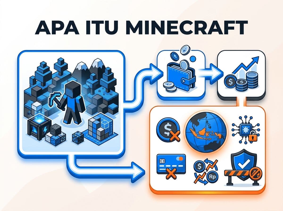 Apa Itu Minecraft dan Kenapa Sulit Dibayar dari Indonesia