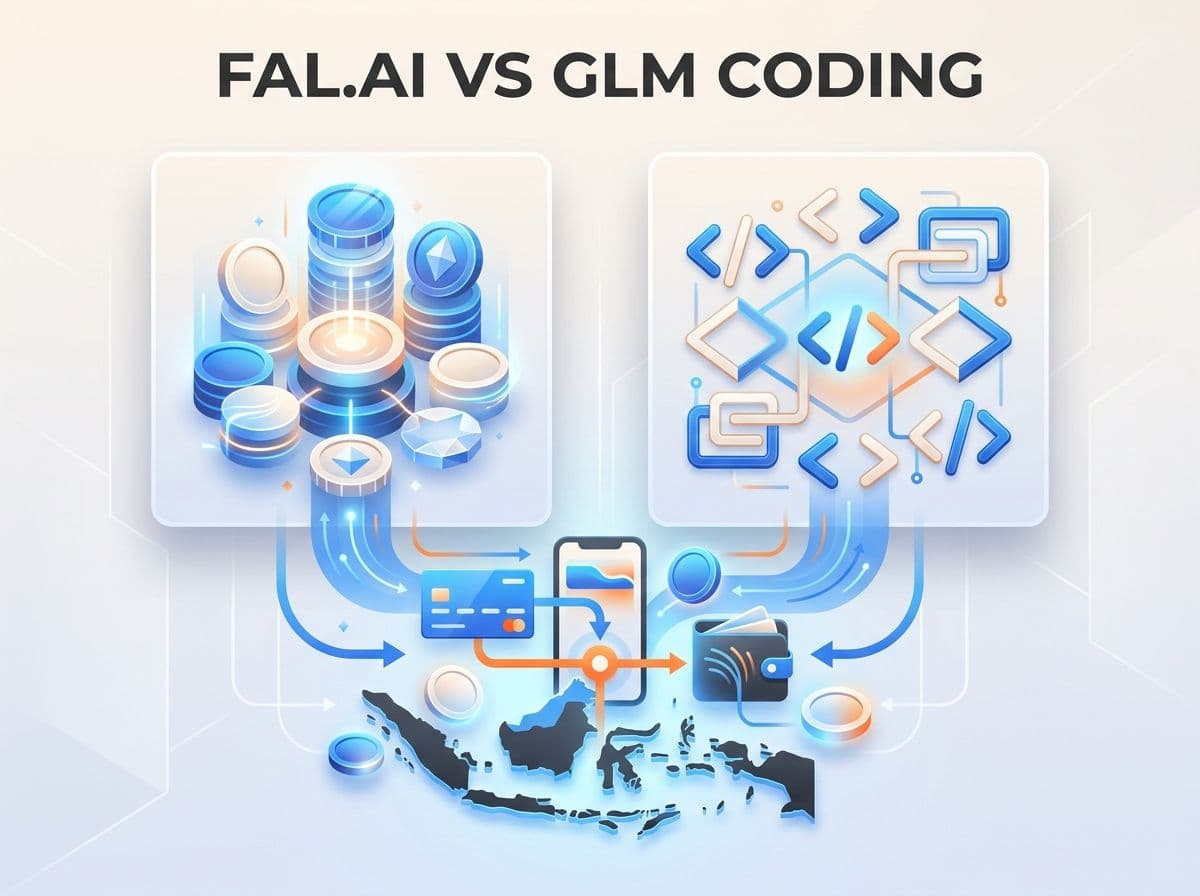 Fal.ai Credits vs GLM Coding Lite: Harga dan Cara Bayar dari Indonesia