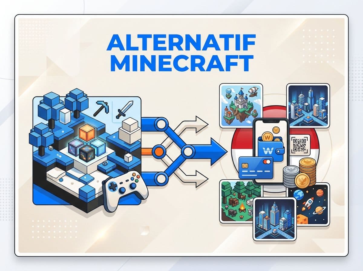 Alternatif Minecraft yang Bisa Dibayar dari Indonesia