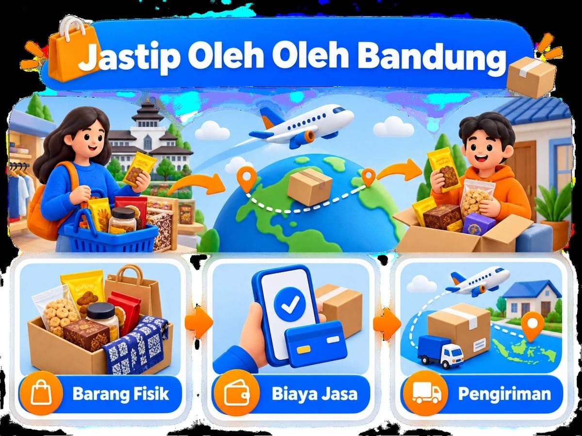 Jastip Oleh Oleh Bandung: Cara Kerja, Estimasi Biaya, dan Lama Pengiriman