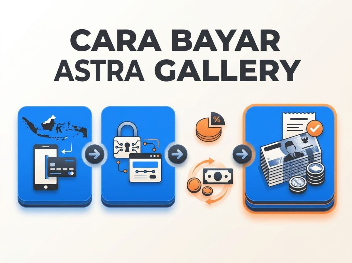 Cara Bayar Astra Gallery dari Indonesia: Biaya dan Total Rupiah