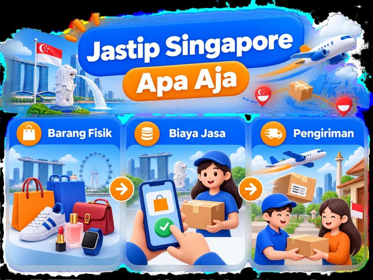 Jastip Singapore Apa Aja: Cara Kerja, Estimasi Biaya, dan Lama Kirim