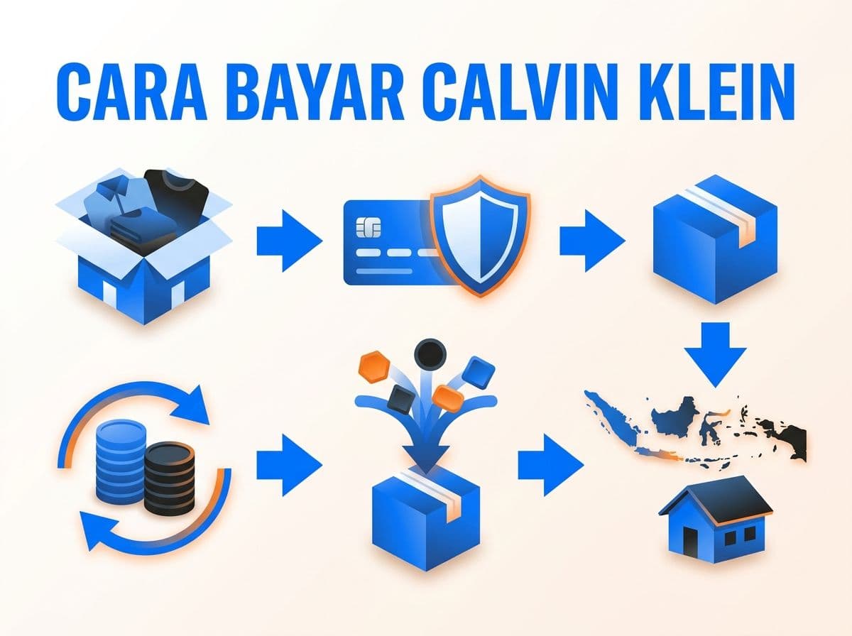 Cara Bayar Calvin Klein dari Indonesia: Total Rupiah dalam Paket