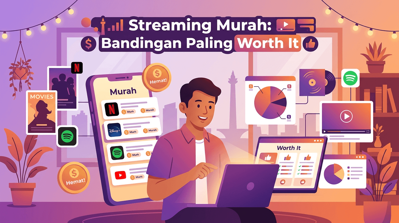 Streaming Murah 2026: Bandingan Netflix, Disney+, Spotify, YouTube Premium