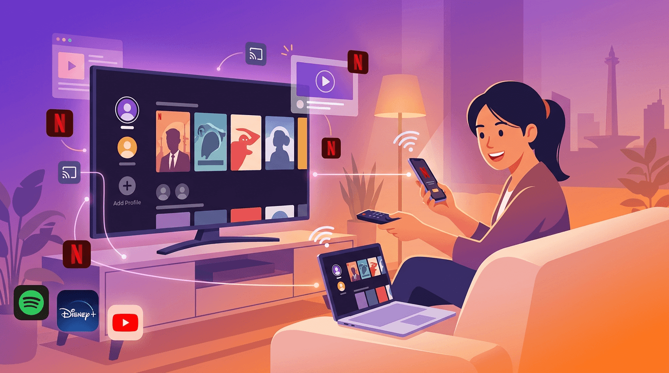 Cara Nonton Netflix di Smart TV 2026: Setup & Tips Lengkap