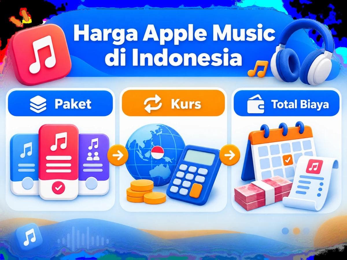 Harga Apple Music di Indonesia: Paket dan Total Rupiah