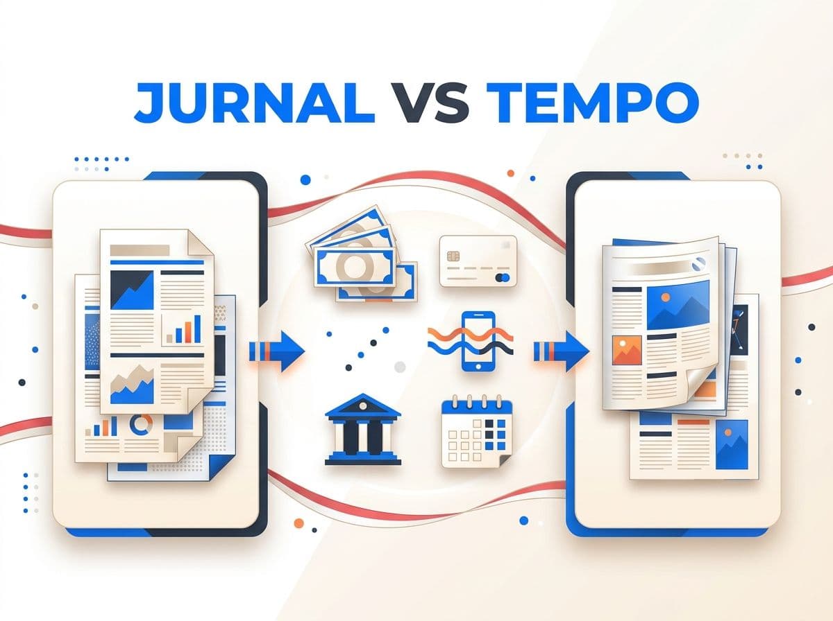 Jurnal vs Tempo: Harga dan Cara Bayar dari Indonesia