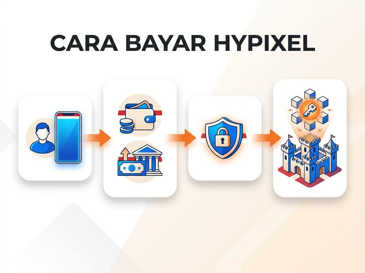 Cara Bayar Hypixel dari Indonesia Tanpa Kartu Kredit