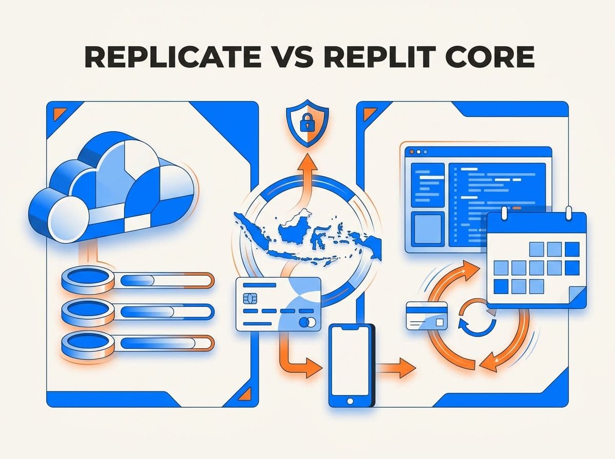 Replicate Credits vs Replit Core: Harga dan Cara Bayar dari Indonesia