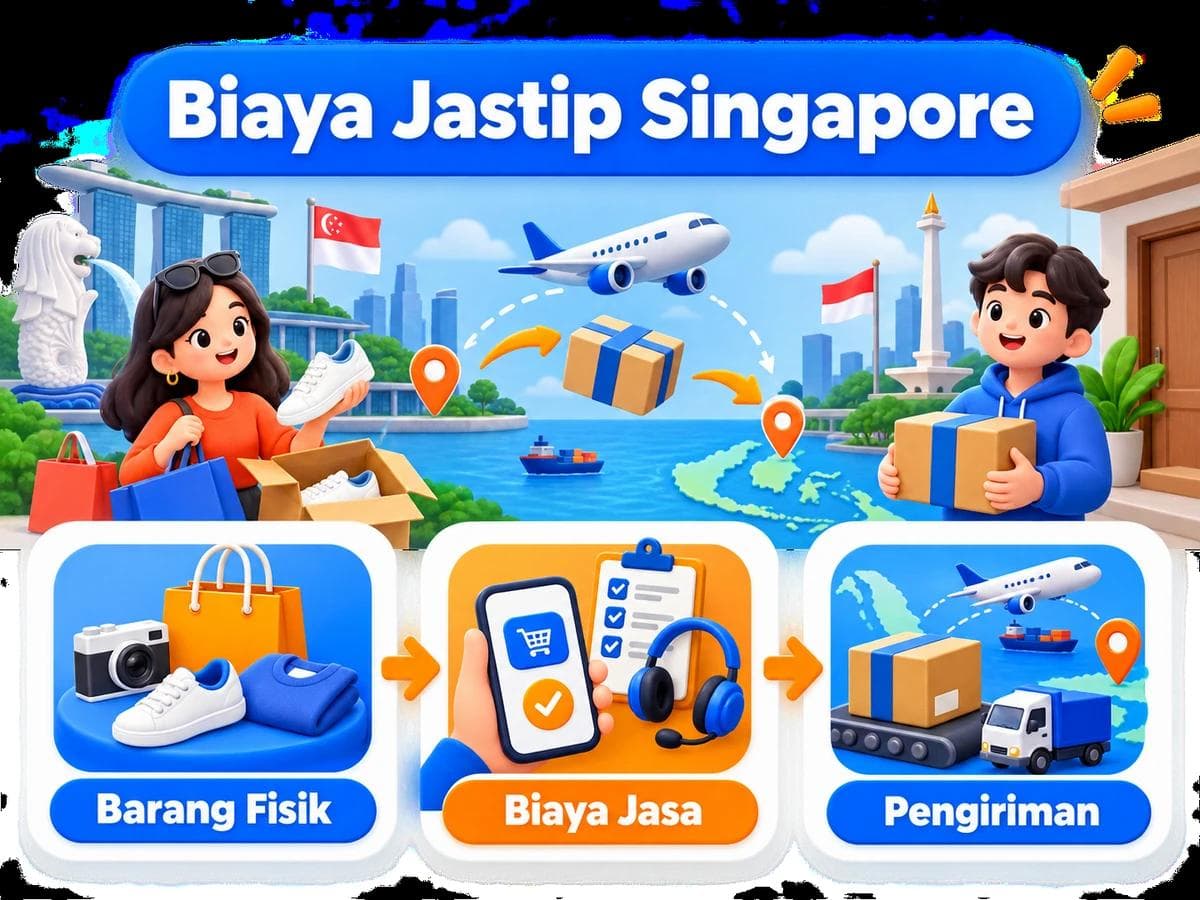 Biaya Jastip Singapore: Cara Kerja, Estimasi, dan Lama Pengiriman