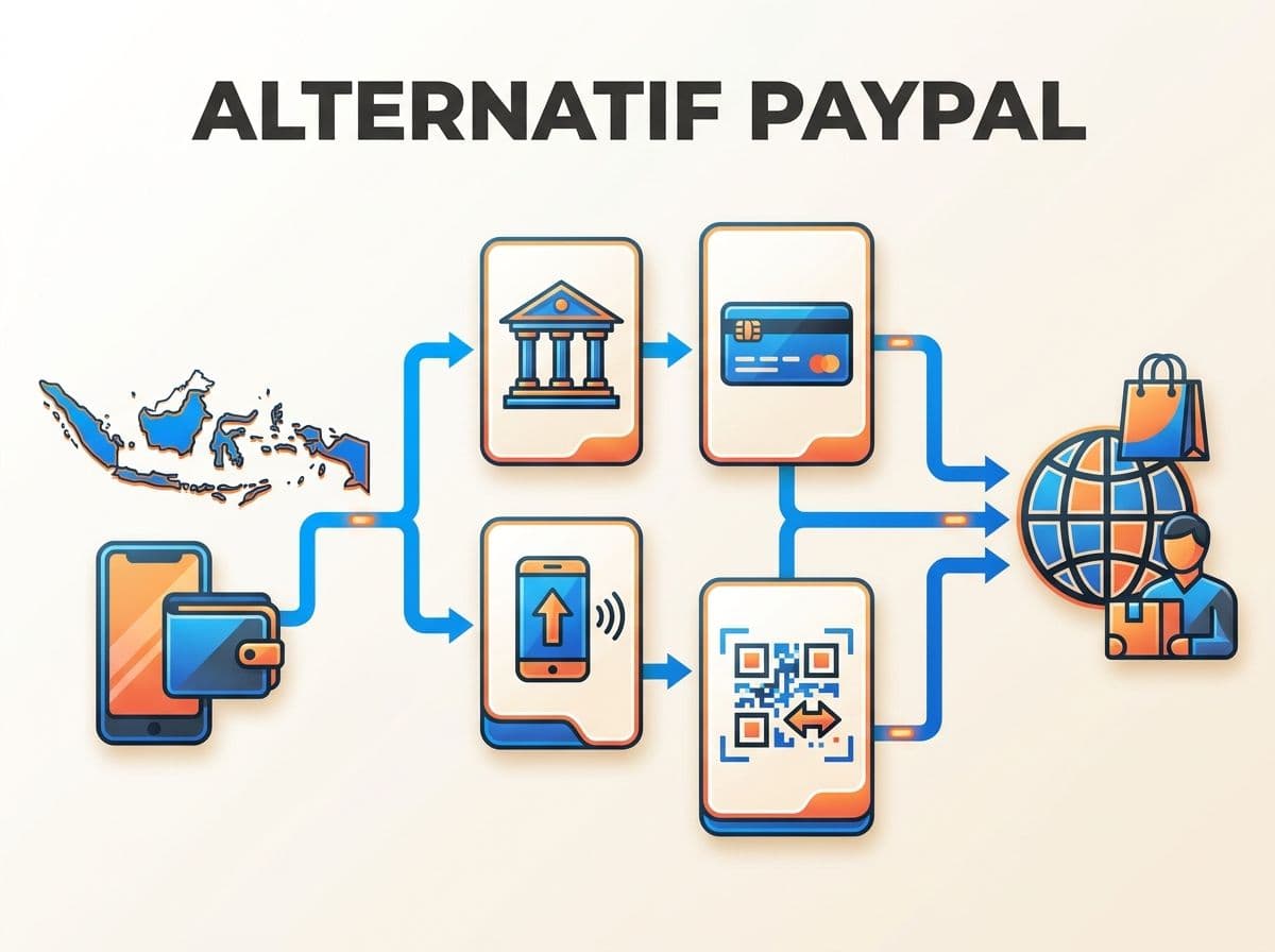 Alternatif PayPal yang Bisa Dibayar dari Indonesia