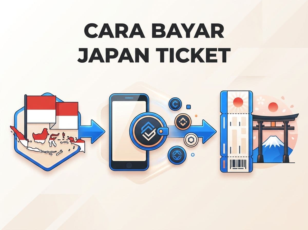 Cara Bayar Japan Ticket dari Indonesia Tanpa Kartu Kredit
