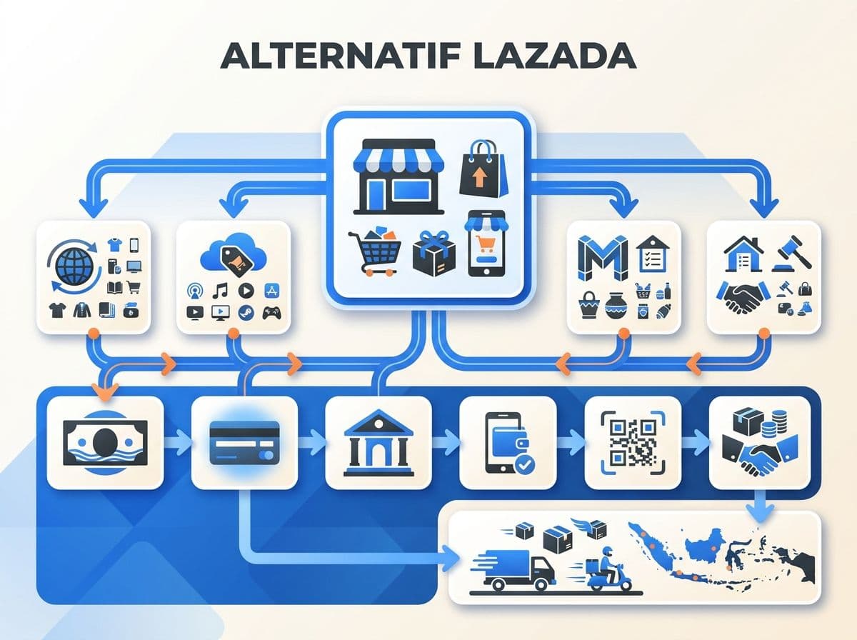 Alternatif Lazada yang Bisa Dibayar dari Indonesia