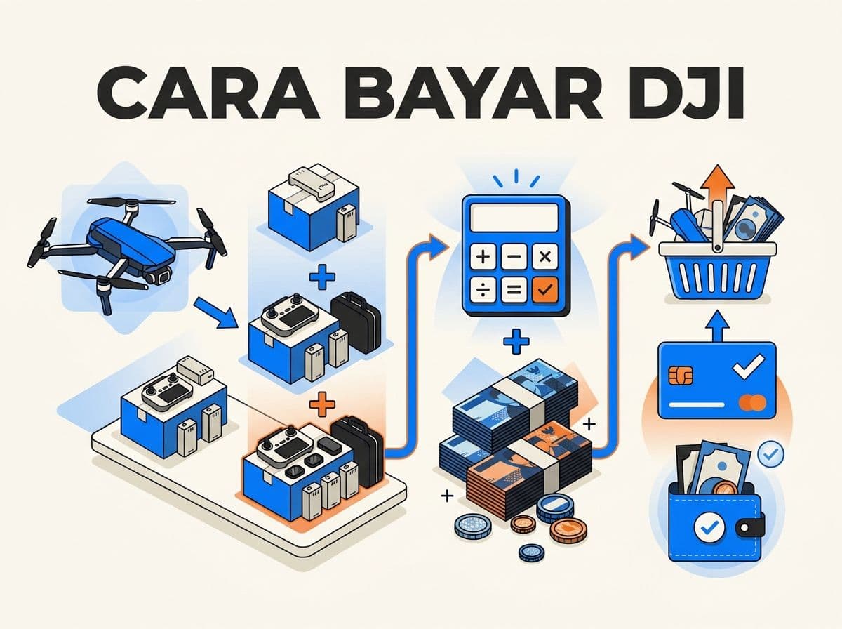 Harga DJI di Indonesia: Paket dan Total Rupiah