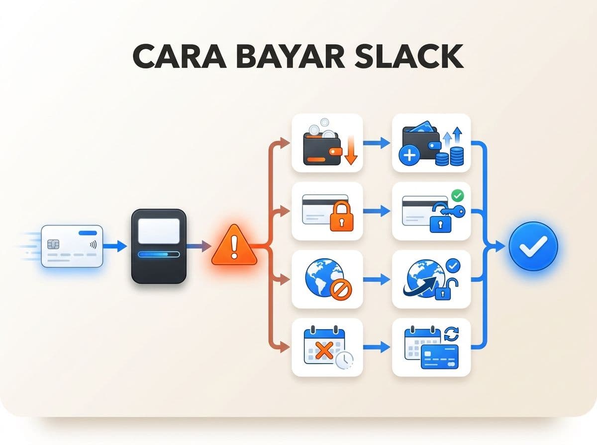 Slack Pro Gagal Bayar atau Kartu Ditolak: Penyebab dan Solusi