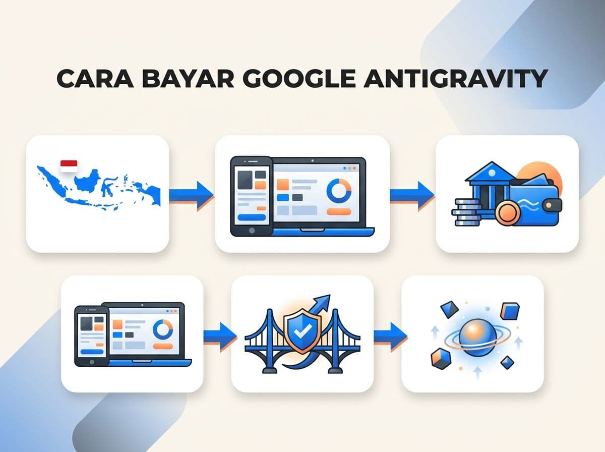 Cara Bayar Google Antigravity dari Indonesia Tanpa Kartu Kredit