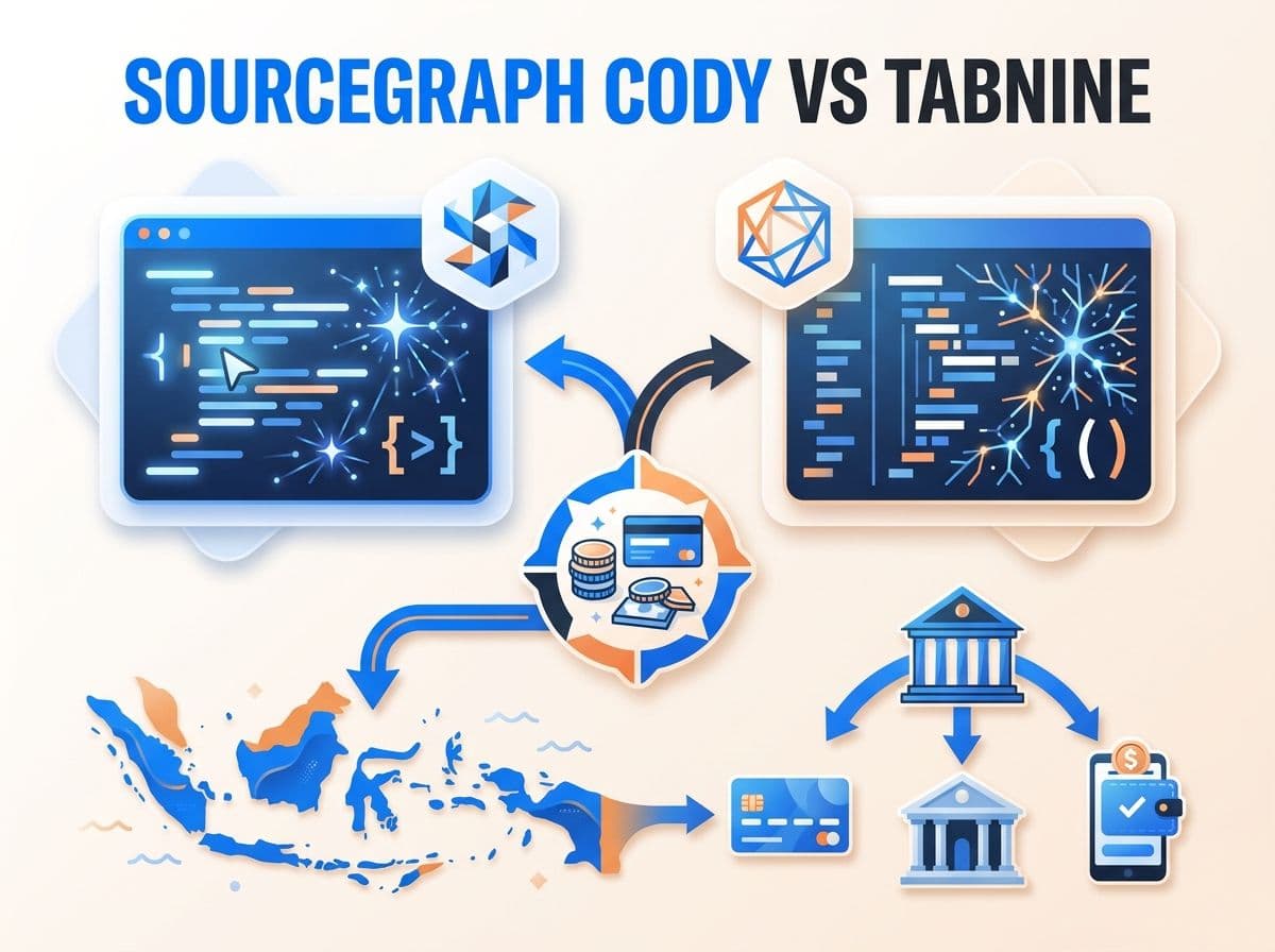 Sourcegraph Cody Pro vs Tabnine Pro: Harga dan Cara Bayar dari Indonesia