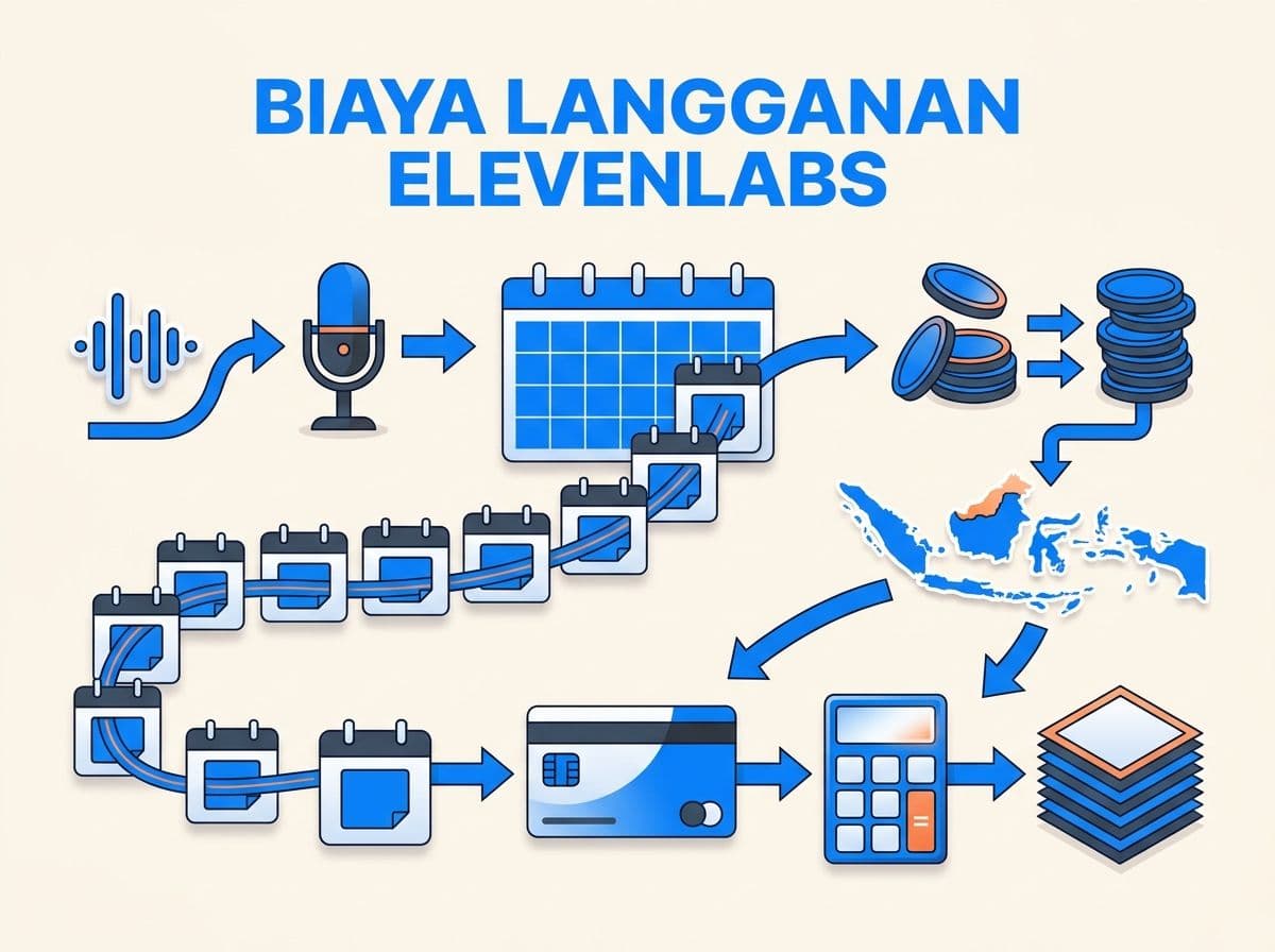 Berapa Total Biaya Langganan ElevenLabs Starter Setahun dari Indonesia