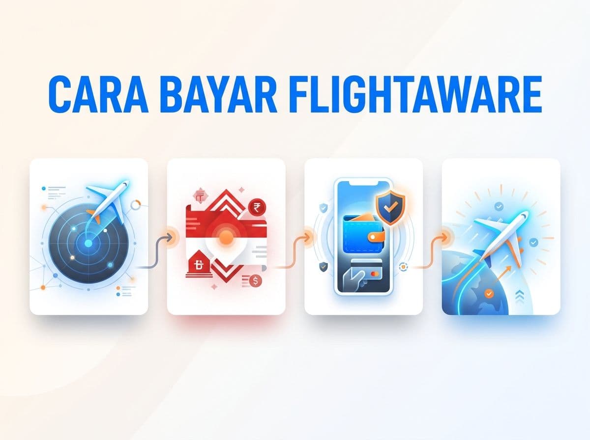 Cara Bayar FlightAware dari Indonesia Tanpa Kartu Kredit