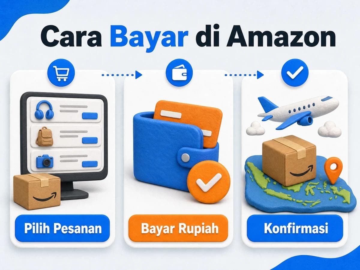 Cara Belanja dan Bayar di Amazon dari Indonesia