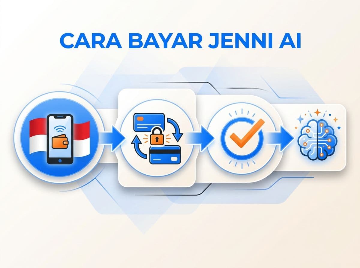 Cara Bayar Jenni AI dari Indonesia Tanpa Kartu Kredit