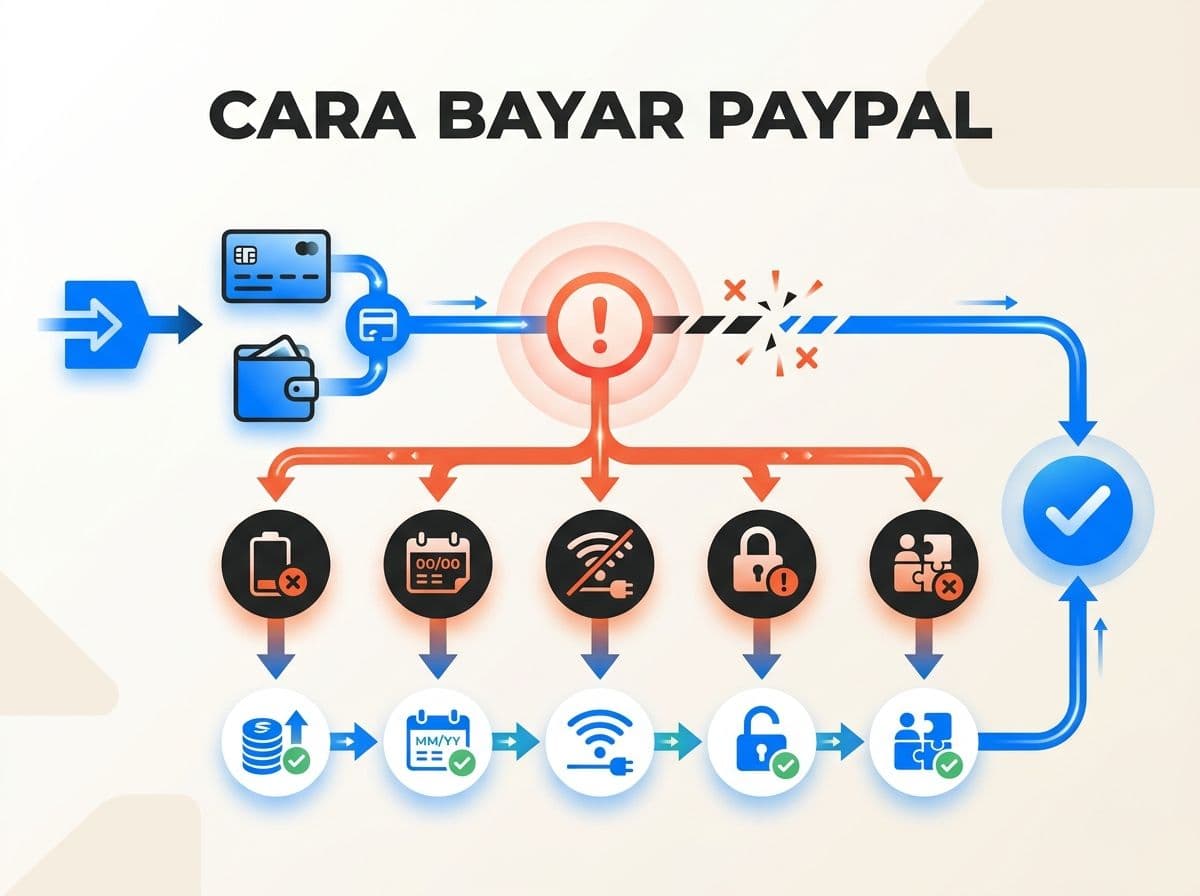 PayPal Gagal Bayar atau Kartu Ditolak: Penyebab dan Solusi