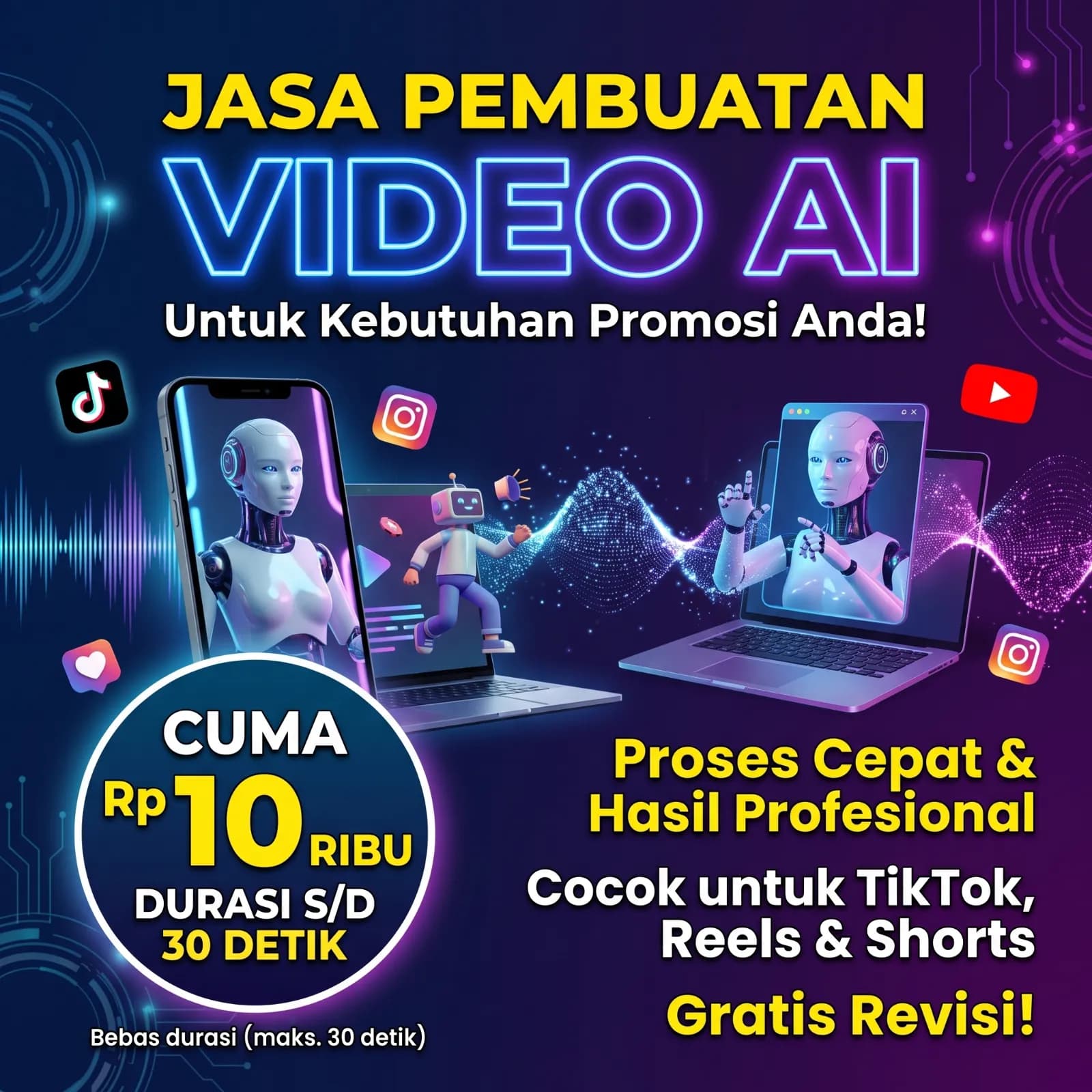 Jasa Pembuatan Video AI Untuk Kebutuhan Promosi