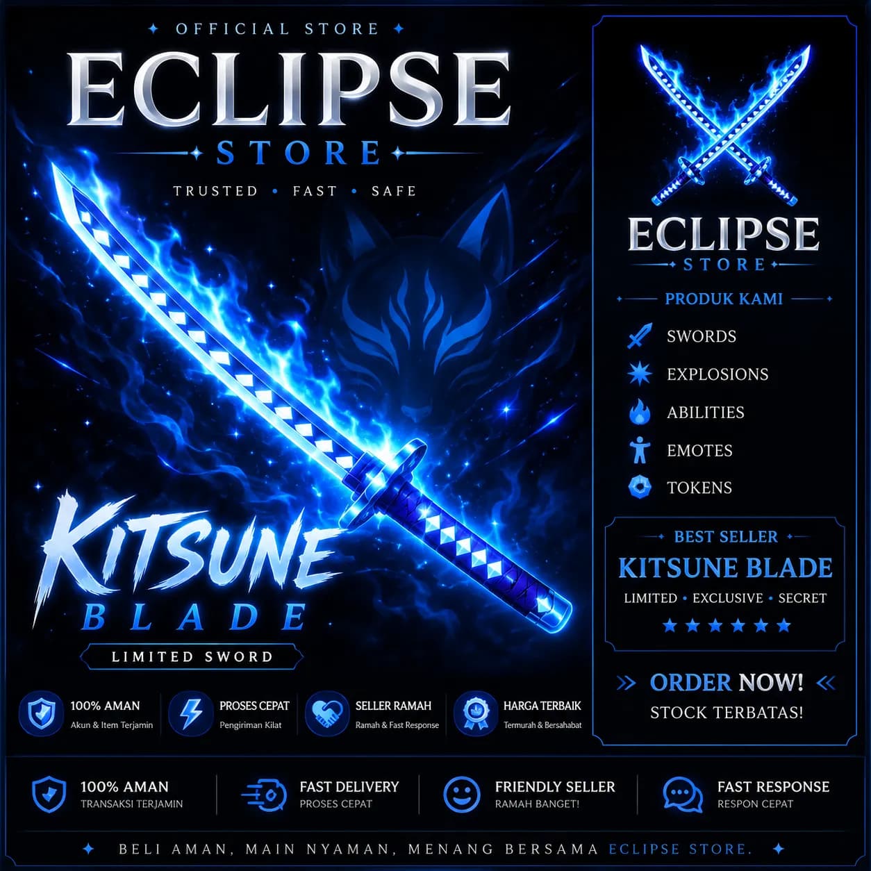 Kitsune blade