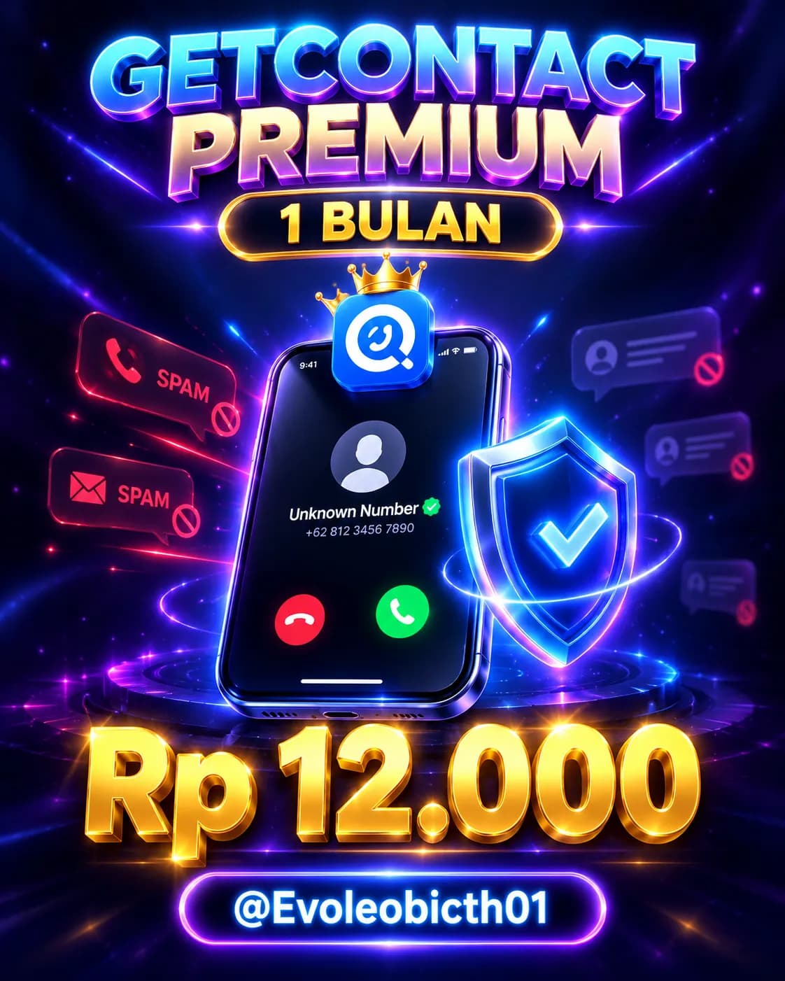 GetContact Premium 1 Bulan