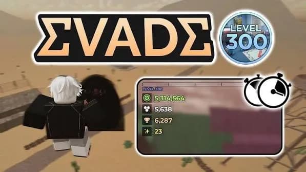 Akun Evade Datpoll Lvl 30